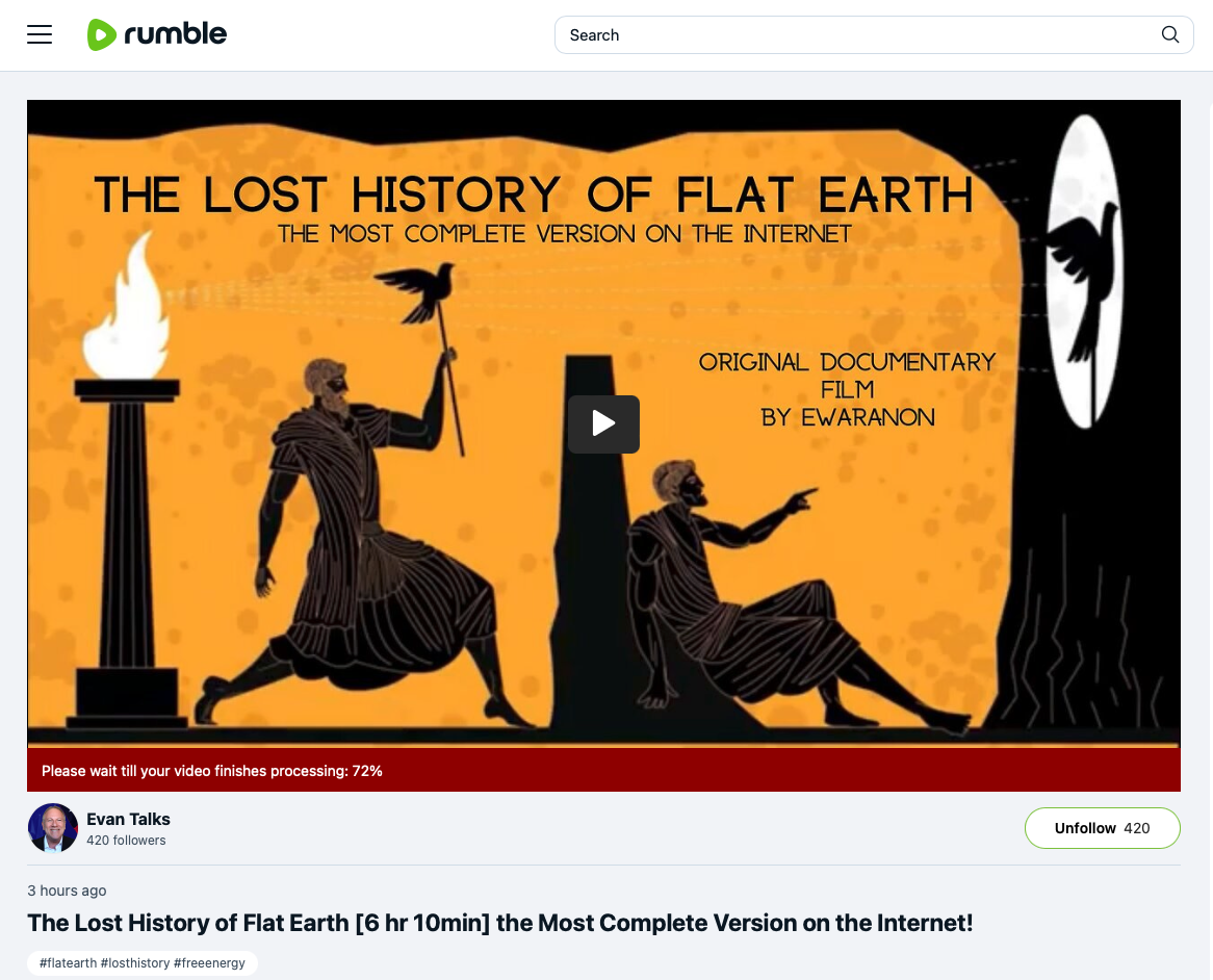 The Lost History of Flat Earth - Evan Talks | The Real Evan J